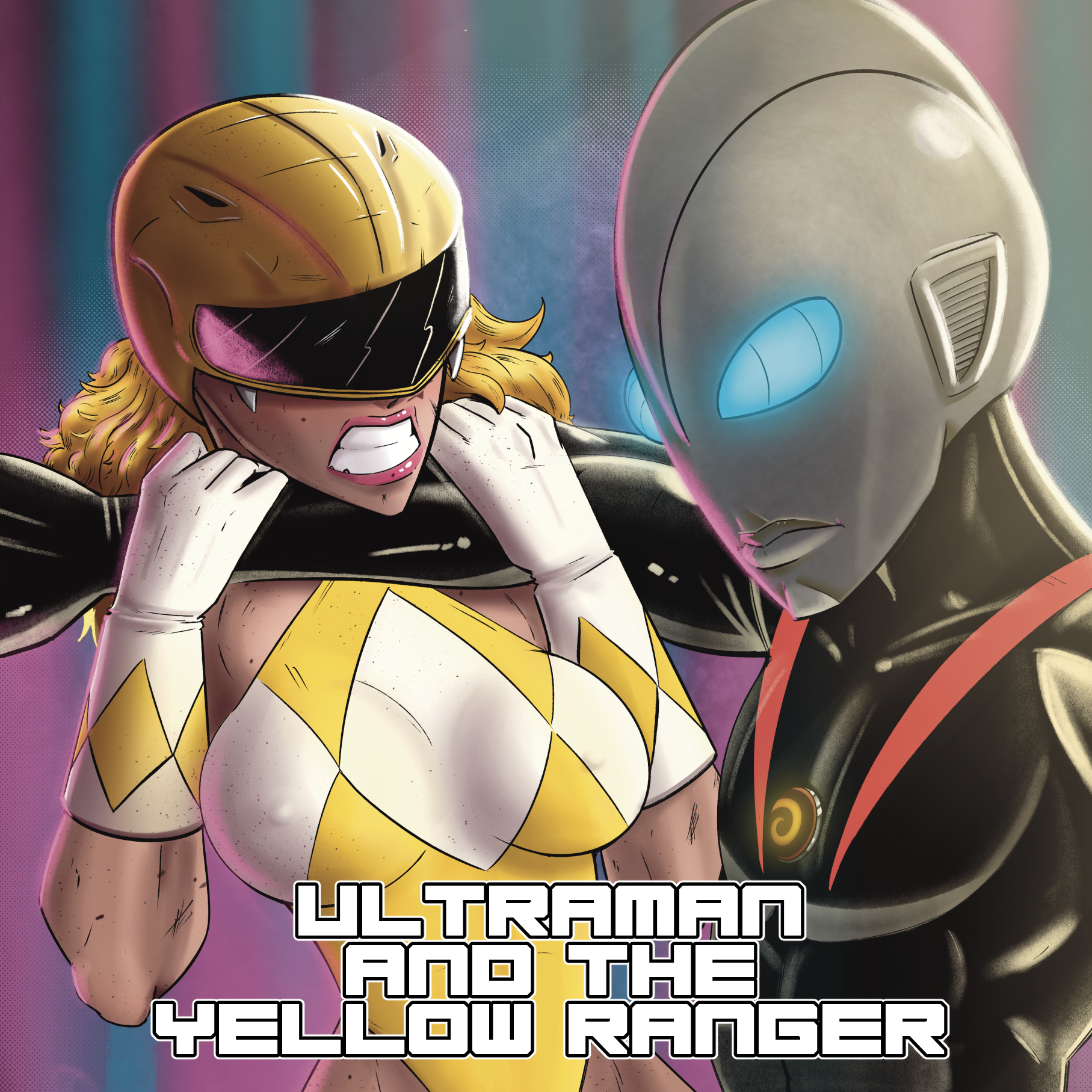 Ultraman and the Yellow Ranger